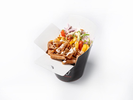 BOX Na Bogato z mięsem kraftowym