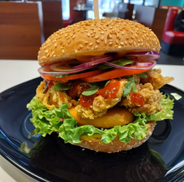 Gold Burger a'la Drwal