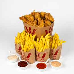 Kubełek Mix dla czworga